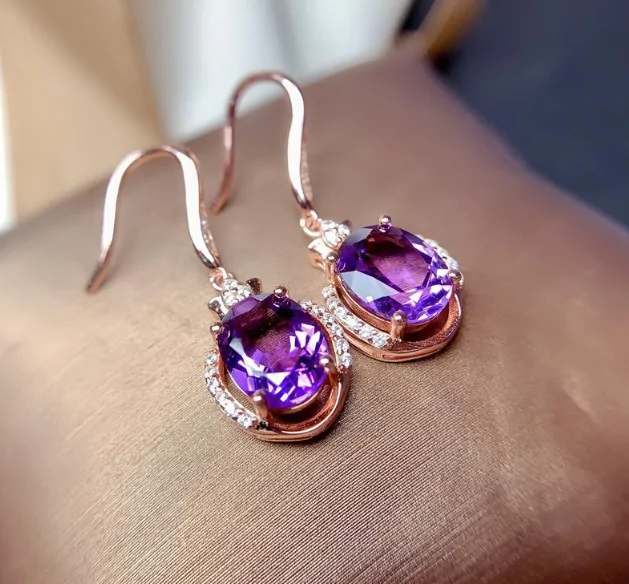 Amethysts Earrings